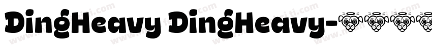 DingHeavy DingHeavy字体转换